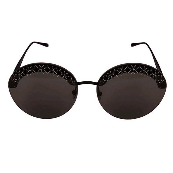 ALAΪA Paris Arabesque Ladies Round Sunglasses AA0032S - Picture 2 of 10